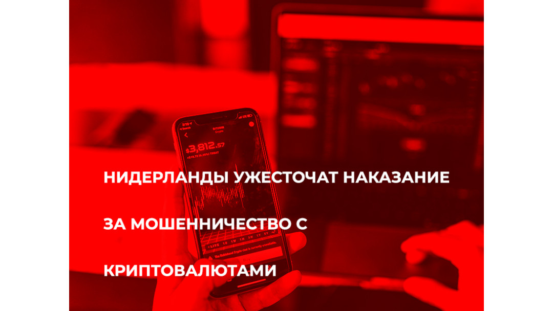 Нидерланды ужесточат наказание за мошенничество с криптовалютами