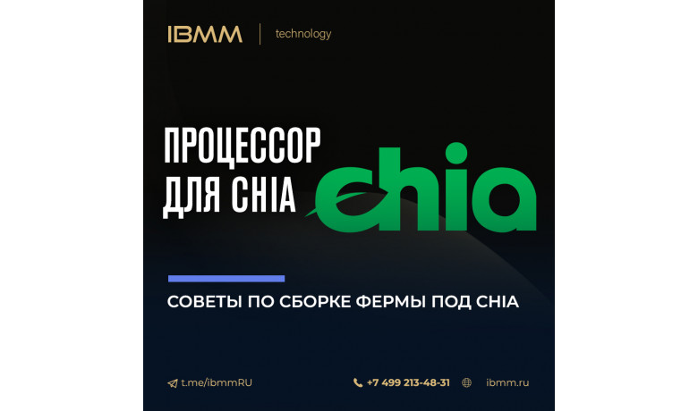 Chia coin процессор — экологичный и безопасный майнинг на жестких дисках