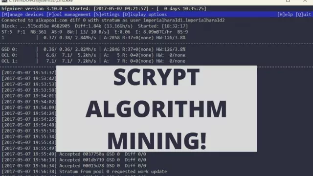 Что такое алгоритм Scrypt и как работает майнинг LTC и DOGE