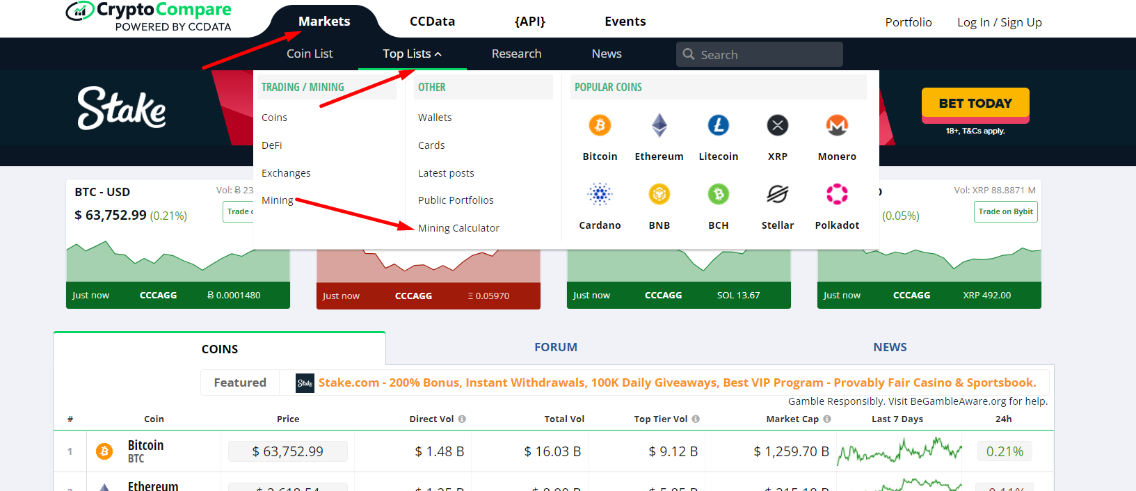 CryptoCompare