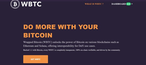 обернутый биткоин