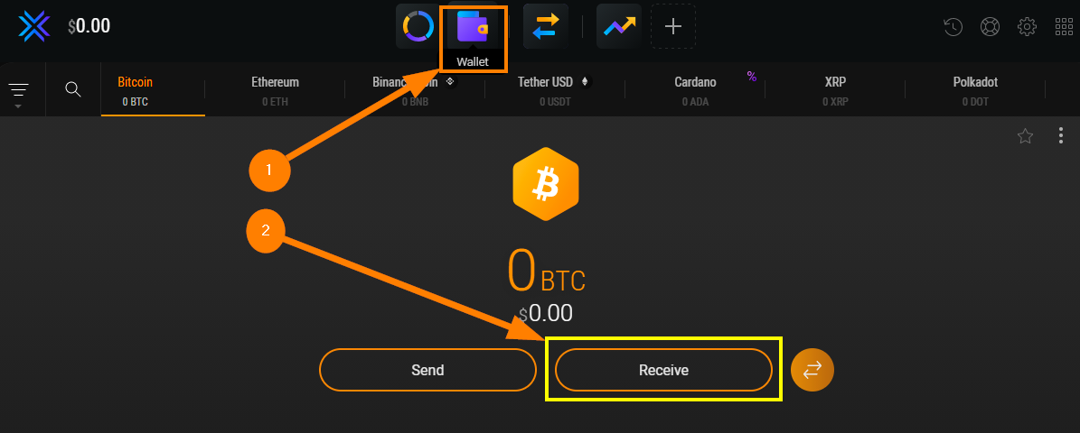 Адрес биткоин кошелька