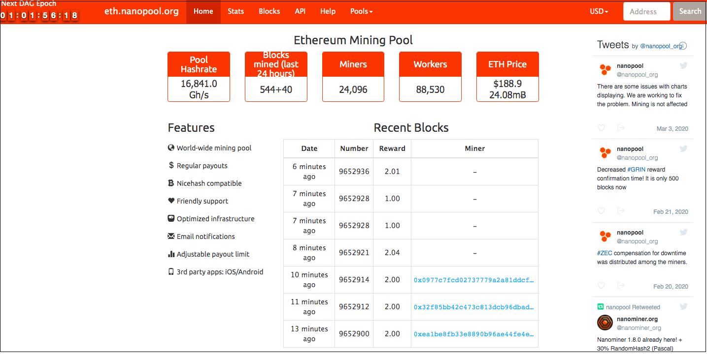 Лучшие пулы для майнинга ethw в 2022 году