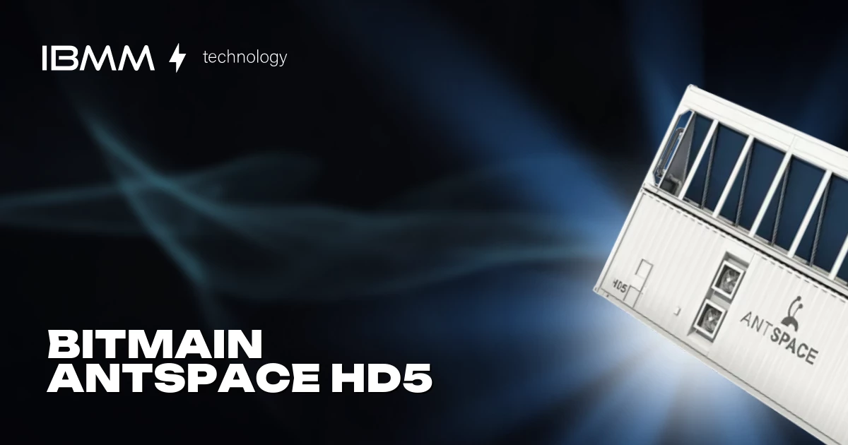 Bitmain ANTSPACE HD5 | Гидро-контейнер 308 майнеров | Купить, цена